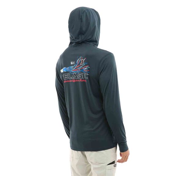 Men's Vaportek Short Corner Hooded Shirt image number 0